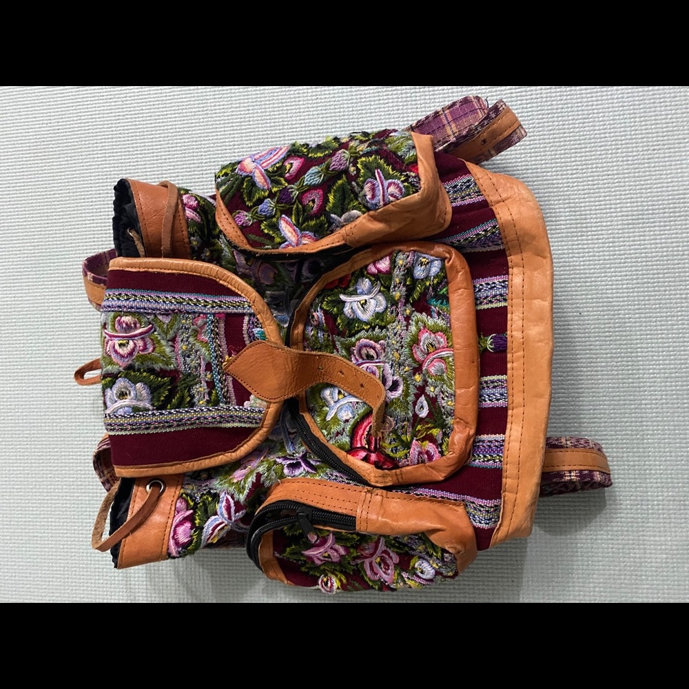 Guatemala handmade backpack